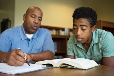 dad mentoring son