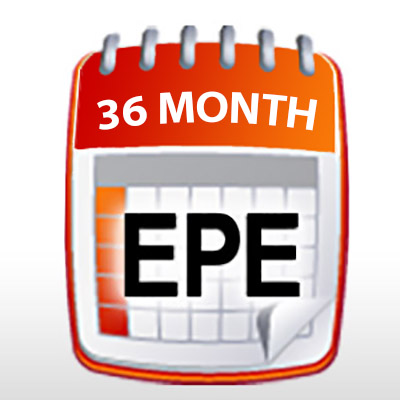 icon of a 36-month calendar for Extended Period of Eligibility